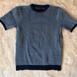 ASOS Men's Textured Crewneck Sweater Shirt